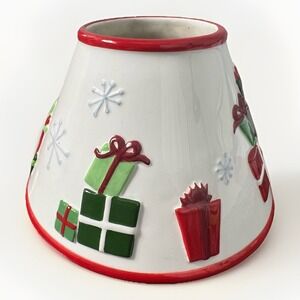 The White Barn Candle Company Christmas Candle Jar Topper